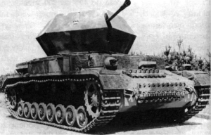 3.7cm FlaK 43 Flakpanzer IV Ostwind